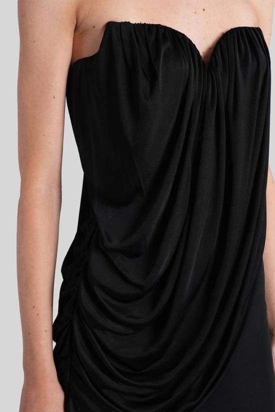 25FW 쥬세페 디 모라비토 롱 원피스 425919 05FWDR50705315 Black - GIUSEPPE DI MORABITO