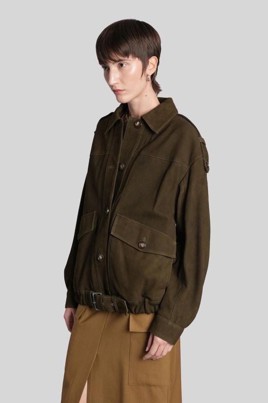 25FW 이로 자켓 428358 WM137BARRIE GREEN - IRO