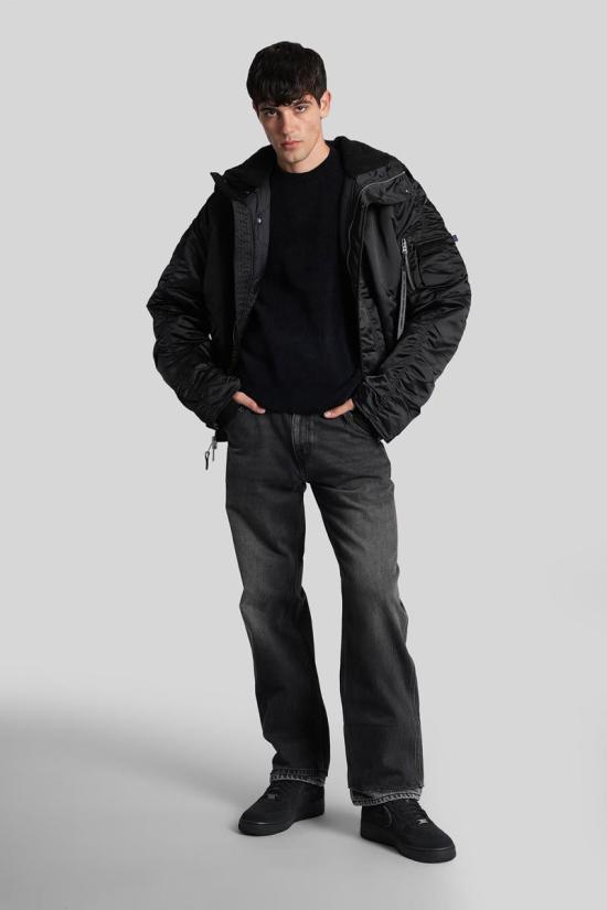 25FW 하이쿠레 데님 팬츠 426691 HEM03261DF119 Black - HAIKURE