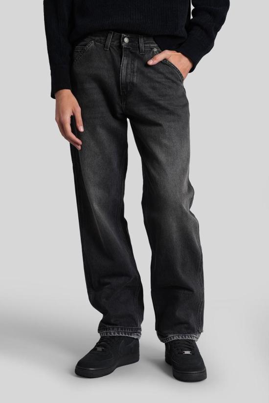 25FW 하이쿠레 데님 팬츠 426691 HEM03261DF119 Black