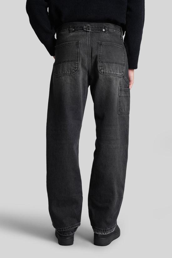 25FW 하이쿠레 데님 팬츠 426691 HEM03261DF119 Black - HAIKURE