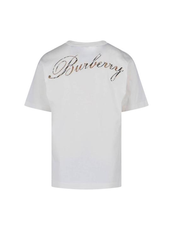 26SS 버버리 반팔 티셔츠 8119080 B7078 White - BURBERRY