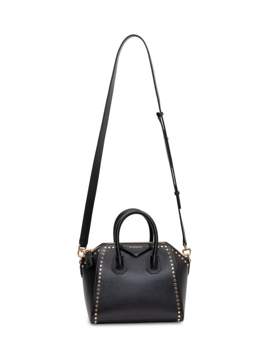 26SS 지방시 레더 미니 안티고나 토트백 BB5148B2DX 001 BLACK - GIVENCHY