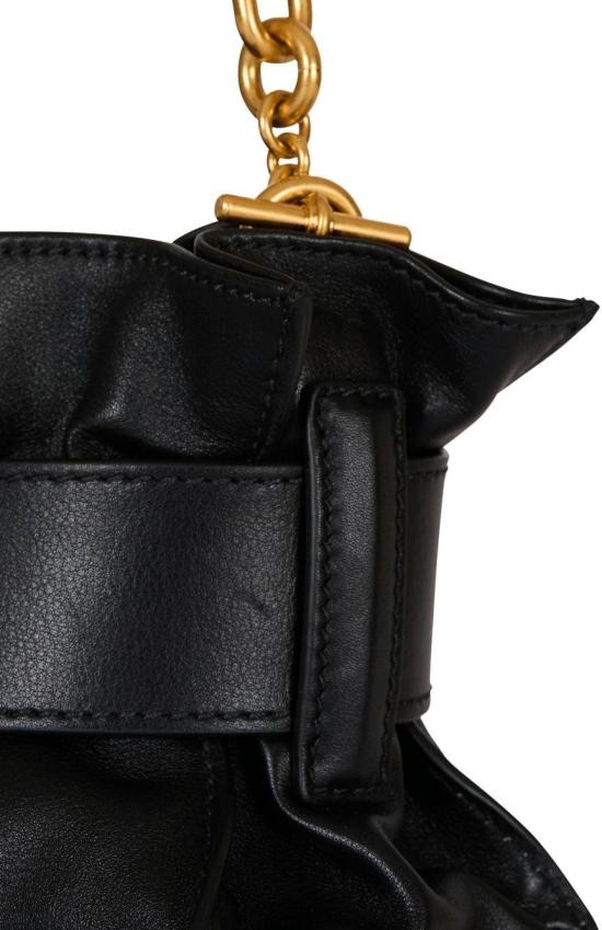 26SS 발망 토트백 GN1AE994LSAX0PA BLACK - BALMAIN