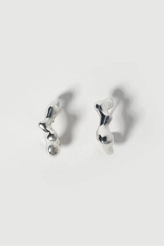  패리스 이어링 스털링 실버 파리스 스몰 시프 후프