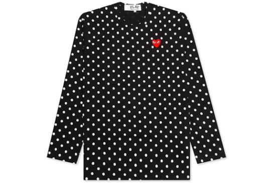 25FW 꼼데가르송 긴팔 티셔츠 AXT1660511 DOM