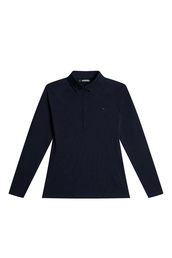  제이린드버그 긴팔 티셔츠 GWJT133836881 NAVY MELANGE DOM