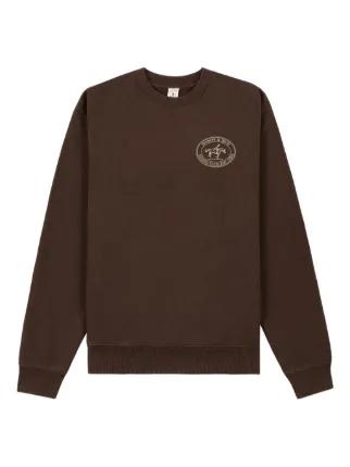  스포티앤리치 긴팔 티셔츠 ST071612244BR03 10 CHOCOLATE DOM