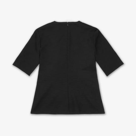 25SS 막스마라 반팔 티셔츠 1194104800111941048600003 BLACK DOM - MAX MARA