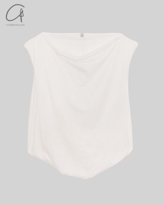  베이스레인지 민소매 티셔츠 TOTUTRCSP25 UNDYED DOM