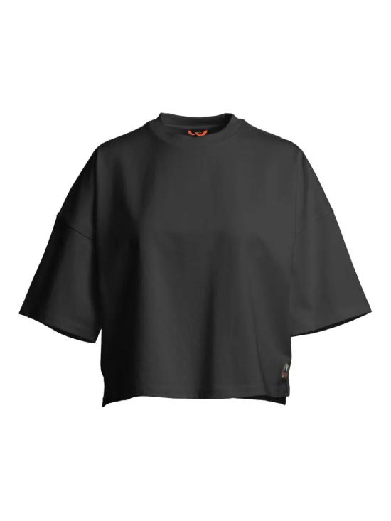  파라점퍼스 반팔 티셔츠 25SS PWTSJC31 541 BLACK DOM