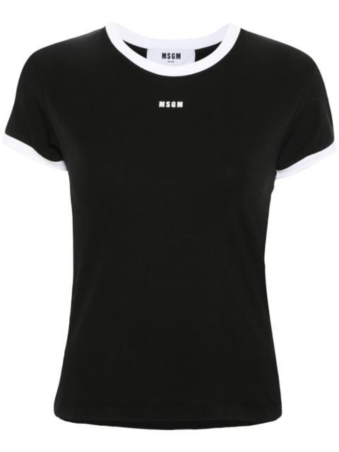  엠에스지엠 반팔 티셔츠 3841MDM84C 257140 99 BLACK DOM