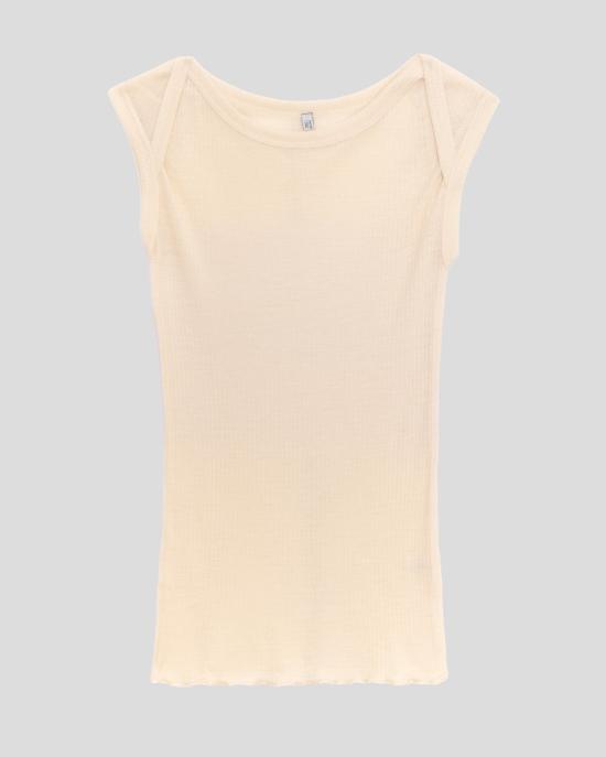  베이스레인지 민소매 티셔츠 TODI WO SP25 UNDYED DOM