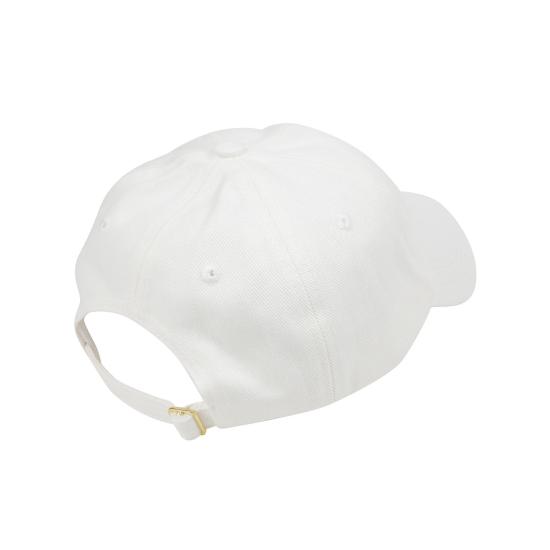 25FW 카사블랑카 볼캡 APF25 HAT 002 04 White - CASABLANCA