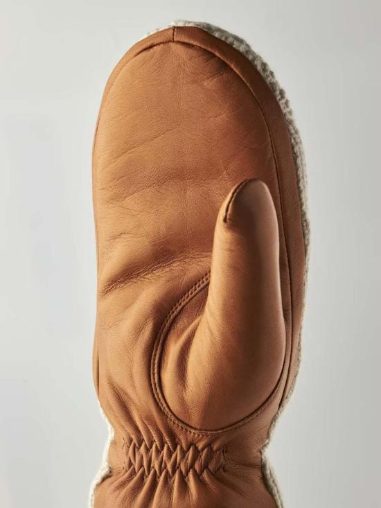  Hestra 장갑 Elle Mittens 오프 화이트/코르크 - OTHER BRANDS