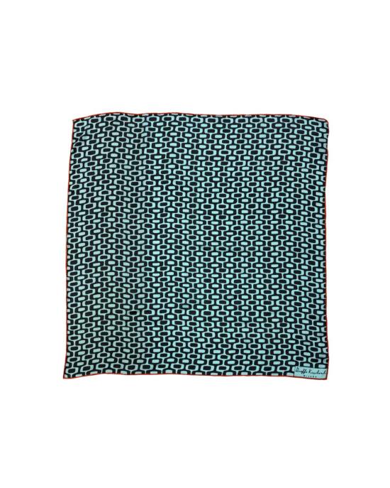  KINLOCH 머플러/스카프 킨로치 코파카바나 모자이크 스카프 블루