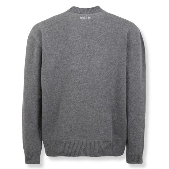 25FW 엠에스지엠 스웨터 3940MM202 Grey - MSGM