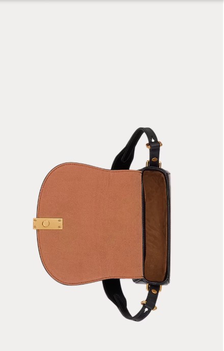 26SS 랄프 로렌 폴로 ID 레더 새들백 랄프 로렌 428891391001 BLACK - RALPH LAUREN