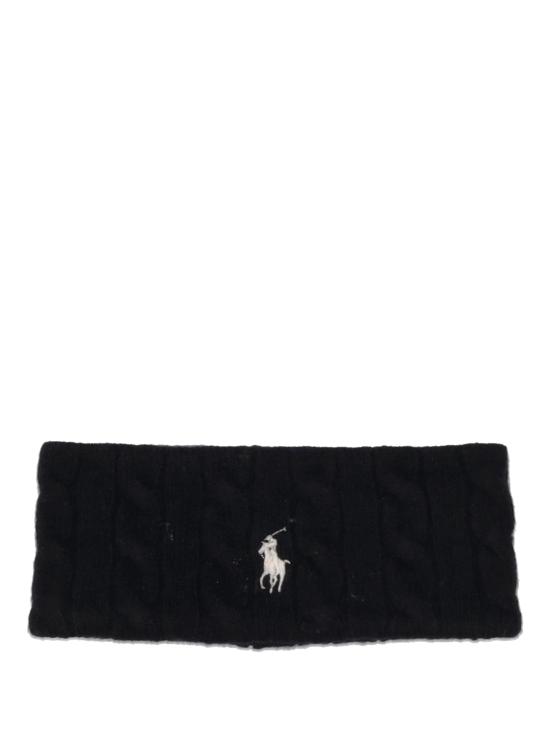26FW 랄프 로렌 이어플랩 캡 455981426001 POLO BLACK