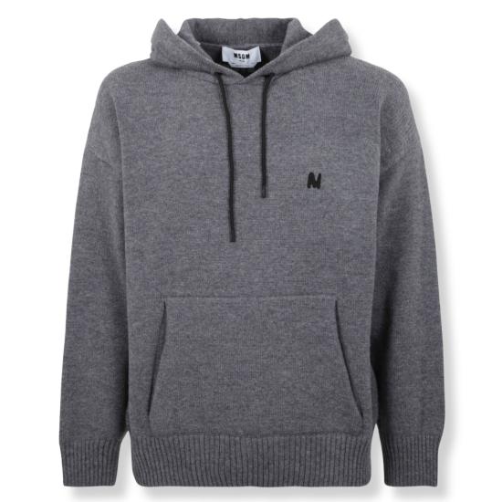 25FW 엠에스지엠 후드 티셔츠 3940MM205 Grey