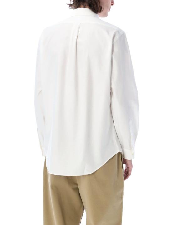 25FW 폴로 랄프로렌 컬러 포니 자수 커스텀 핏 버튼 다운 셔츠  710792041 White - POLO RALPH LAUREN