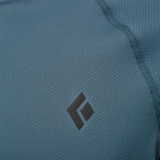 25FW 블랙 다이아몬드 트레이닝 티셔츠 PAMAP752020 CREEK BLUE DOM - BLACK DIAMOND