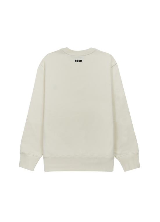  엠에스지엠 긴팔 티셔츠 3940MM123 257795 02 WHITE DOM - MSGM
