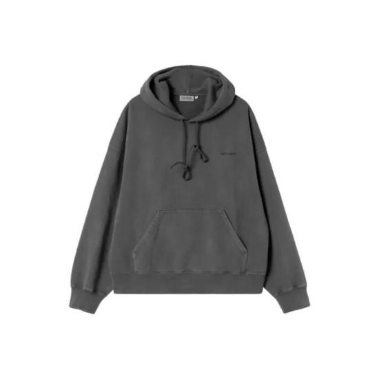 25FW 칼하트 WIP 벤톤 후드 티셔츠 I034589 87GD GRAPHITE DOM