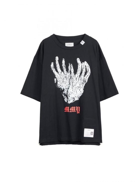 25FW 메종 미하라 야스히로 반팔 티셔츠 C15TS046BLACK DOM