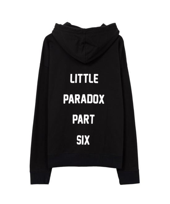 25FW 메종 미하라 야스히로 독 프린트 후드 티셔츠 J15HD741 BLACK DOM - MAISON MIHARA YASUHIRO