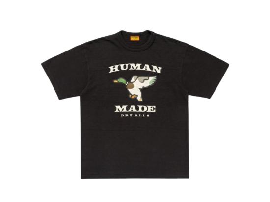 25FW 휴먼메이드 반팔 티셔츠 HM30TE009BLACK DOM