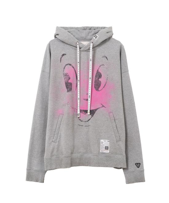  메종 미하라 야스히로 후드 티셔츠 J15HD731 GRAY DOM