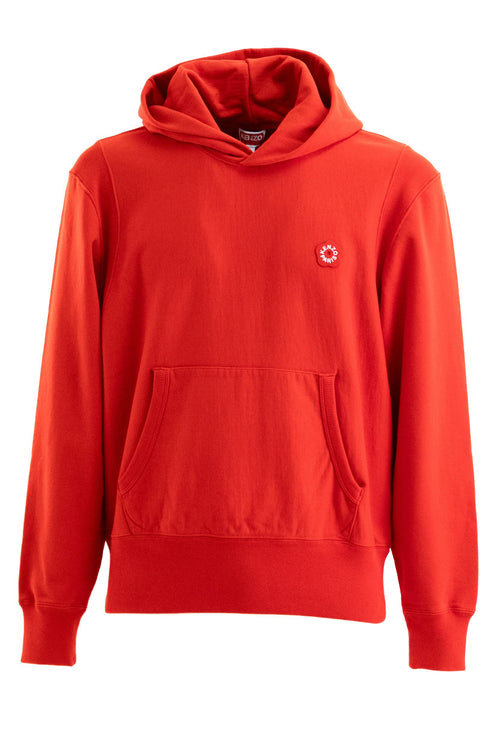 25FW 겐조 후드 티셔츠 FF55SW2554MC21 MEDIUM RED DOM