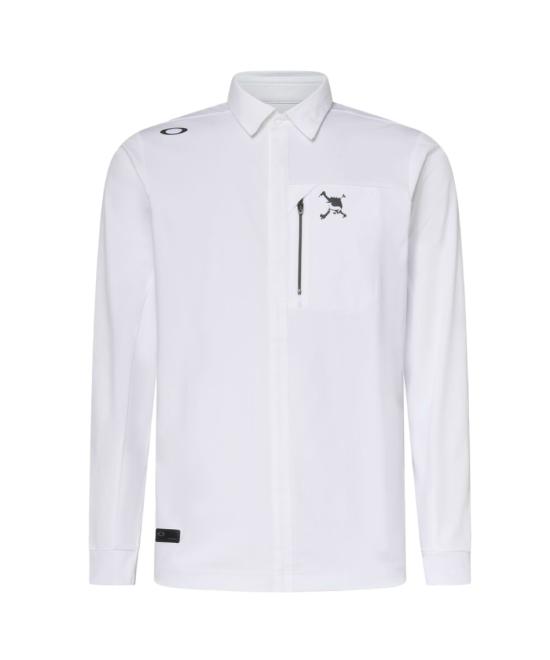 25FW 오클리 폴로 티셔츠 FOA408238WHITE DOM