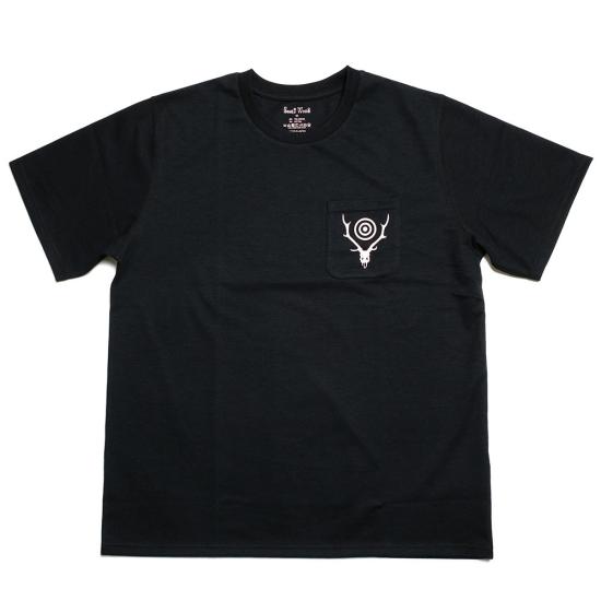  사우스투웨스트에잇 반팔 티셔츠 QV667E BLACK DOM