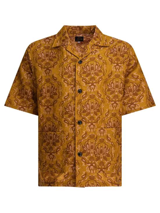  니들스 폴로 티셔츠 QV430 MUSTARD DOM