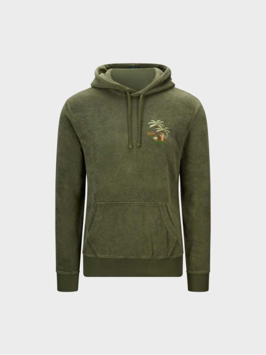  폴로 랄프로렌 후드 티셔츠 710966512001 TREE GREEN DOM