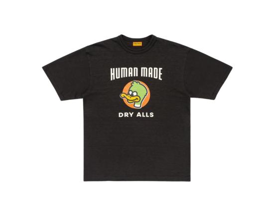  휴먼메이드 반팔 티셔츠 HM29TE007 BLACK DOM