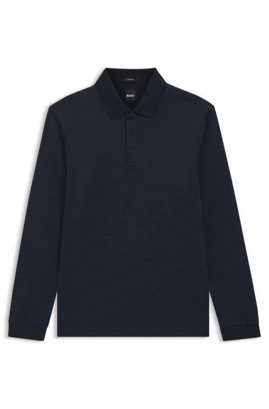  휴고보스 폴로 티셔츠 50544254 405 DARK BLUE DOM