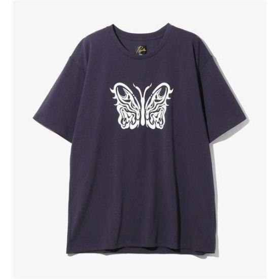 25SS 니들스 반팔 티셔츠 QV433 EGGPLANT DOM