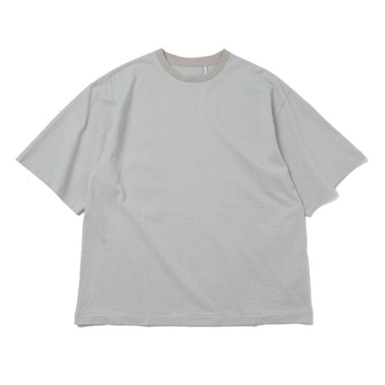  캡틴 선샤인 반팔 티셔츠 KS25SCS09GREY STRIPE DOM