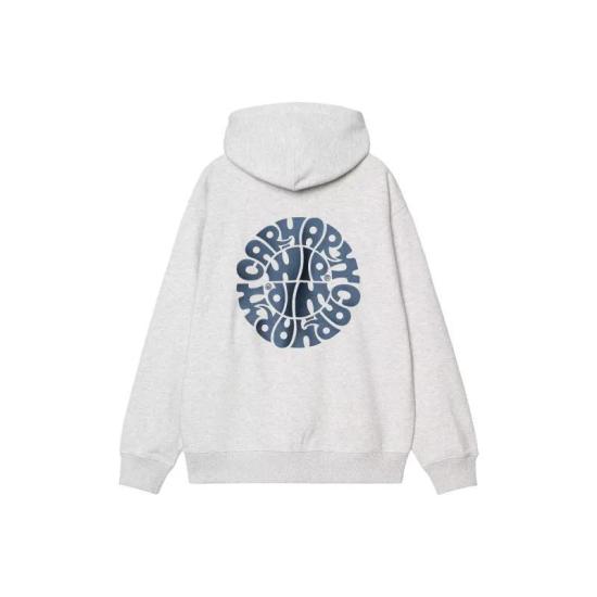 25SS 칼하트 WIP 후드 티셔츠 I034731 2YGXX WHITE DOM - CARHARTT WIP