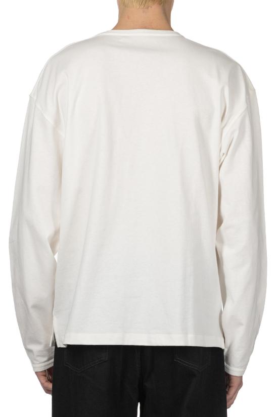 25SS 르메르 긴팔 티셔츠 TO1340LJ1010001 CHALK DOM - LEMAIRE