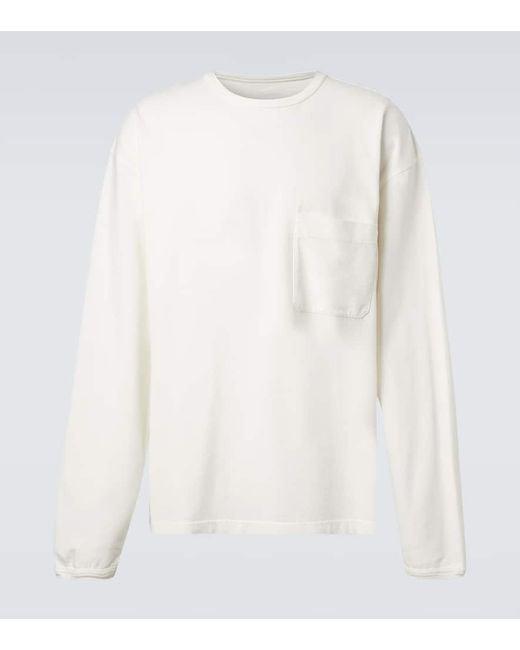 25SS 르메르 긴팔 티셔츠 TO1340LJ1010001 CHALK DOM