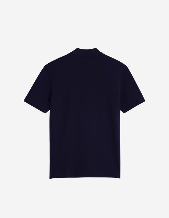  메종키츠네 폴로 티셔츠 MM00201KJ7010P476 INK BLUE DOM - MAISON KITSUNE