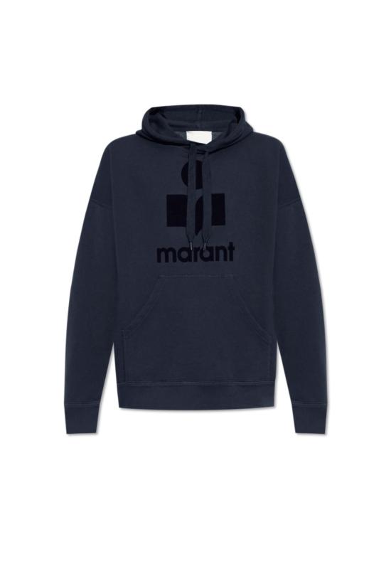 25SS 이자벨마랑 마일리 로고 후드 티셔츠 SW0027HAB1M18HMIBU MIDNIGHT BLUE DOM