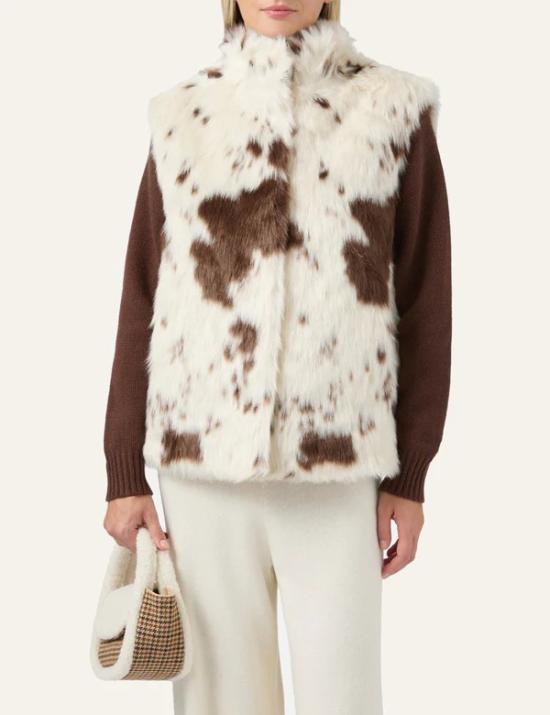 25FW 세인트바쓰 베스트 AMBREFUR00234I Neutrals - MC2 SAINT BARTH