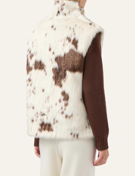 25FW 세인트바쓰 베스트 AMBREFUR00234I Neutrals - MC2 SAINT BARTH