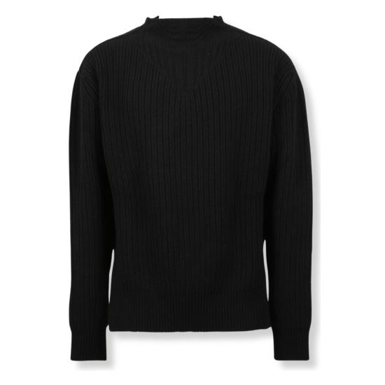25FW 릭 오웬스 스웨터 RU02E1649 Black