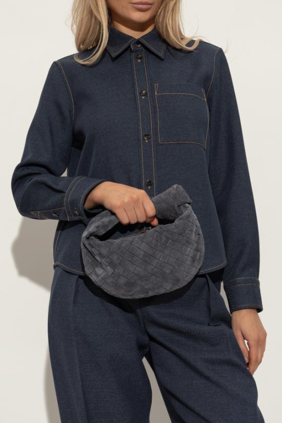  보테가베네타 미니 조디백 651876 V1QE0 1035 GRAPHITE DOM - BOTTEGA VENETA